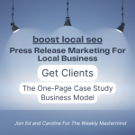 press Release Marketing For Local SEO
