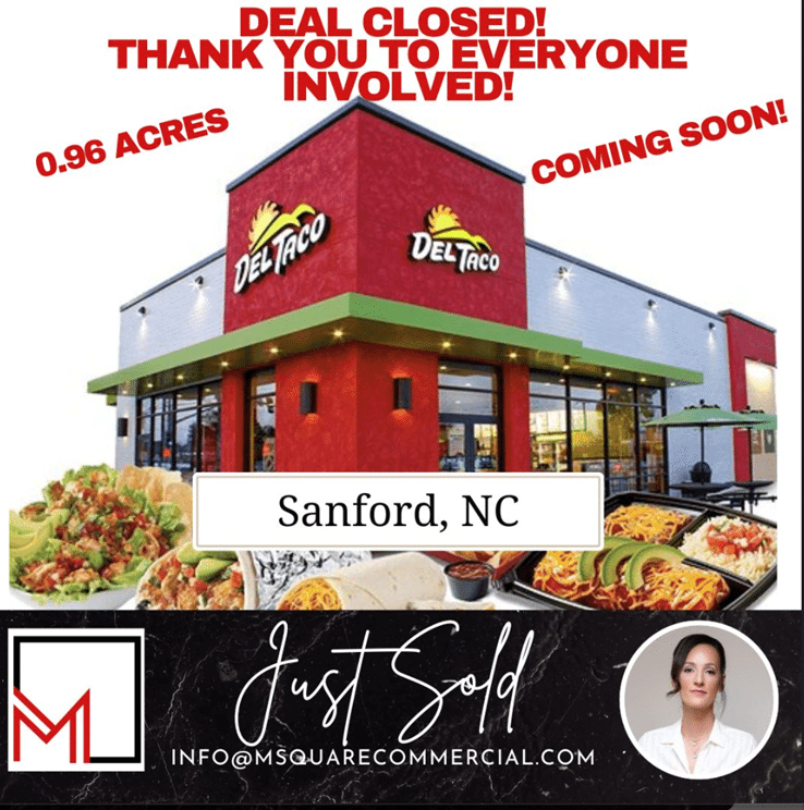 Successful-C-2-Zoned-Property-Sale-for-Del-Taco-Franchisee-in-Sanford-NC