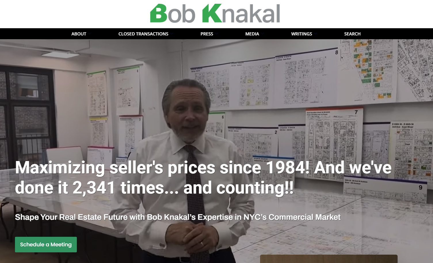 bob knakal cre websites new york