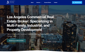 investment property advisors website design for cre brokers