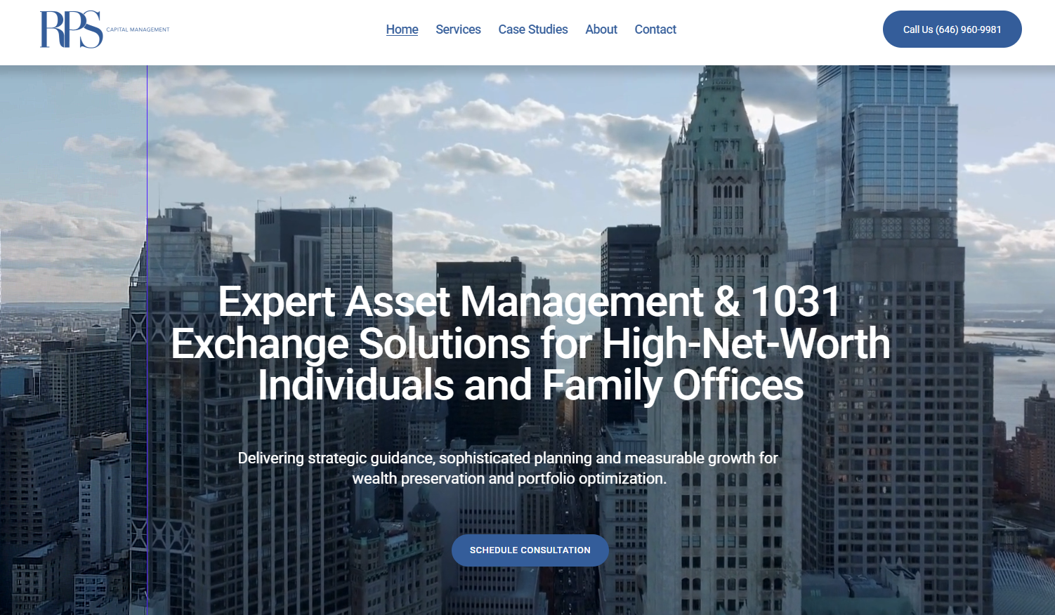 rps capital management website designs cre brokers